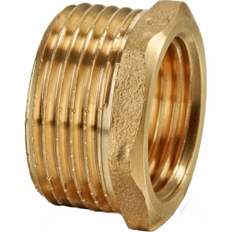 TWIST Reduzierung GZ-GW 1/2"-3/8" Messing (1/4)