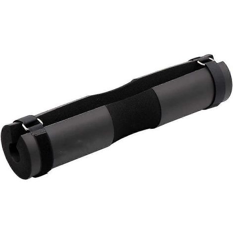 Support de squat pour barre d'haltères, coussin en mousse pour les épaules et sangle de cheville, fixation rembourrée pour câbles, idéal pour la musculation et les exercices de hanches et fessiers. (1/4)