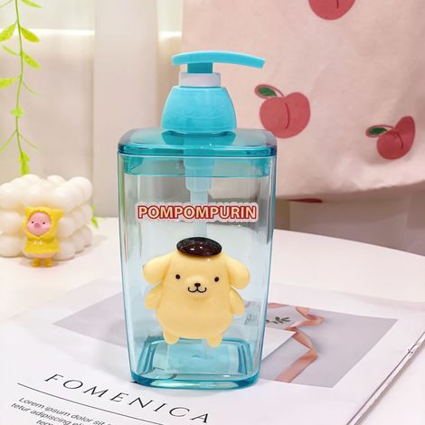 Flacon de voyage transparent en plastique, forme mignonne, léger et vide, pour après-shampoing, gel douche, type 5 (1/5)