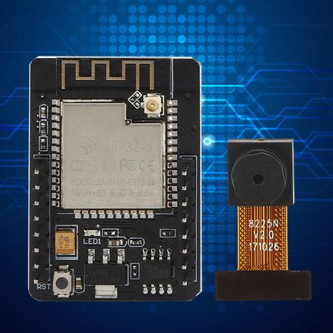 Zubehörset für das ESP32 CAM-Funkmodul für das OV2640-Kameramodul (Adapter). (1/5)