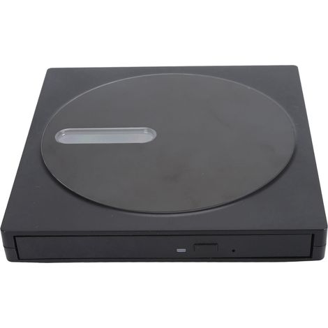 Graveur CD/DVD externe pour ordinateur portable avec ports USB 3.0 Type C, ultra-fin et portable, compatible Windows, Linux et OS X. (1/5)