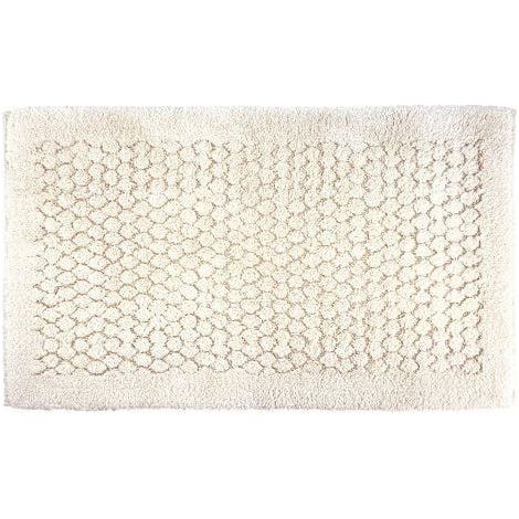APE Tappeto Bagno Quarzo Bianco 18611 Misto Cotone