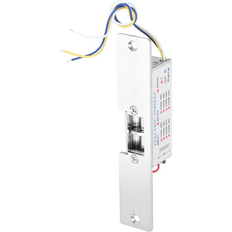 Serrure électrique 12V DC à signal de rétroaction pour contrôle d'accès et sécurité des portes (1/5)