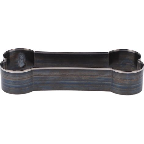 Leather Die Cutter Tool Bone Shape Alloy Steel DIY Punching Die Cutting Mold with Storage Box