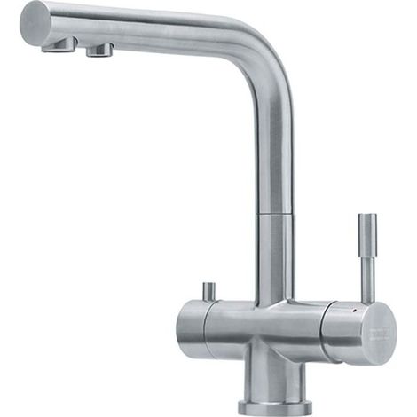 Franke Küchenarmatur Clear Water L, Edelstahl, ohne Filter (1/2)