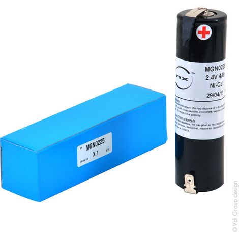 NX - Batterie NiCd 2x D 2S1P SAFT ST4 2.4V 4.2Ah Fast