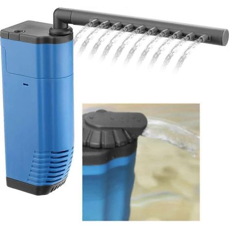 Filtre interne submersible pour aquarium, pour aquarium de 20 à 150 litres (1/5)