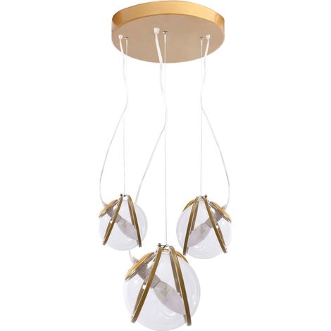 TOOLIGHT DECKENLAMPE APP1091-3CP GOLD (1/5)