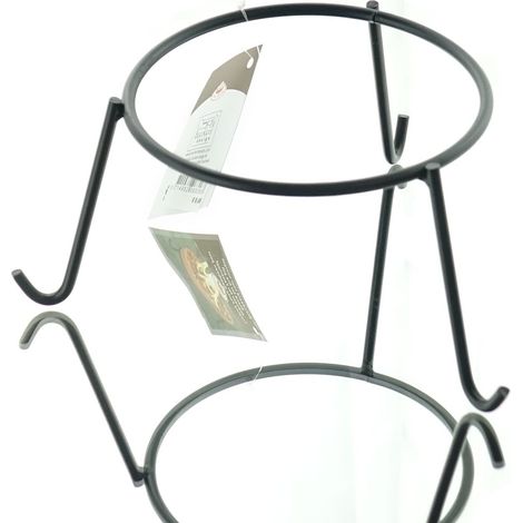Esschert Design Feuertopf-Ständer Schwarz Ø 15 cm - Metall
