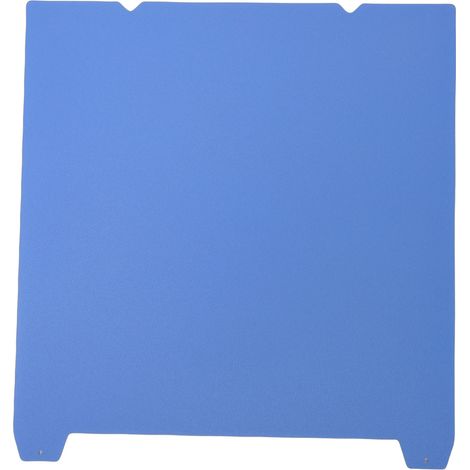 Plaque de construction d'impression à froid adaptée à l'imprimante 3D Ender 3 S1 V3 SE, plate-forme de lit d'impression double face mate basse température 235x235mm bleu (1/5)