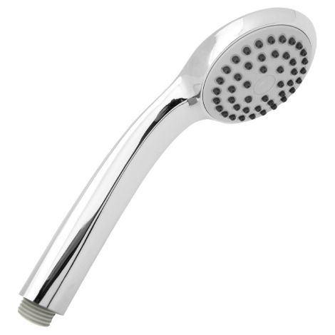 Doccetta monogetto Mod. 13030 con sistema anticalcare 80 mm cromato accessori vasca bagno doccia (1/4)