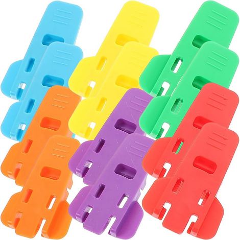 Ouvre-canette en Plastique Réutilisable 12 Pièces Multifonction (1/5)