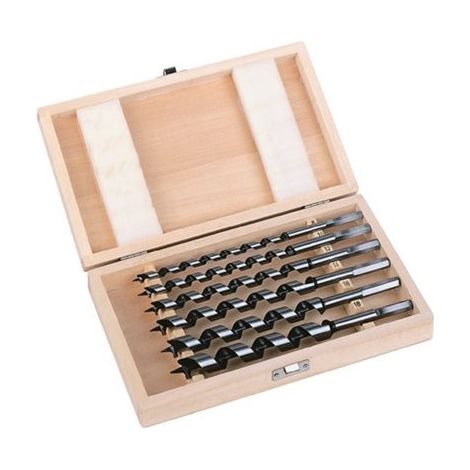 Milwaukee Set de brocas de madera espirales negras 6 piezas (1/2)