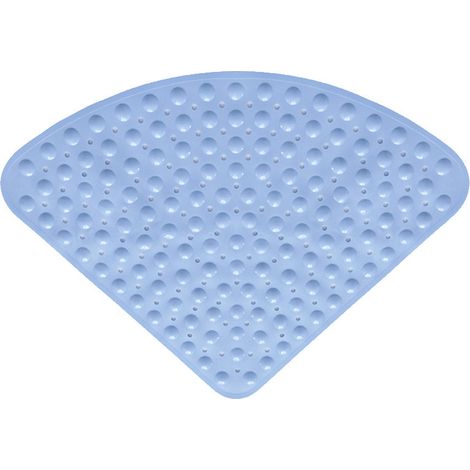 1 Tapis de douche,antidérapant,caoutchouc,54 x 54 cm,triangle,salle de bain (1/5)