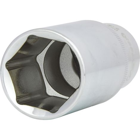 KS Tools 1/2" CHROMEplus Sechskant-Stecknuss, lang, 27mm (1/4)
