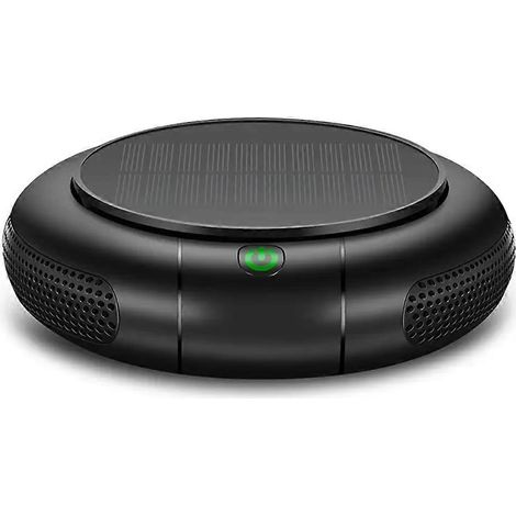 USB solaire car purificateur air filtre HEPA 1200 mah ion négatif générateur PM2 5 et smoke removal pour fresh interior (1/5)