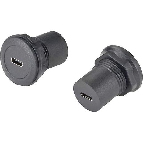 Coupleur USB 3.1 Type-C 10 Gbit/s PD100 W, rallonge encastrée, prise jack Type-C femelle vers femelle, convertisseur de charge (1/5)