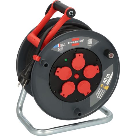 Kabelaufroller 320 KU 4201 Professional, 40 m H07RN-F 3G2,5, IP44 - BRENNENSTUHL - 9232401100 (1/5)