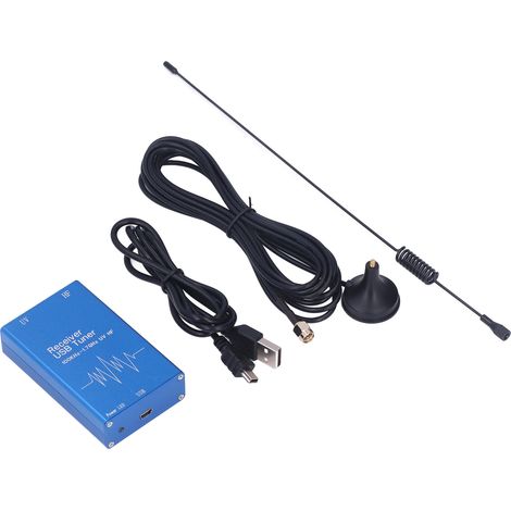 USB-SDR-Empfänger (100 kHz–1,7 GHz) für Amateurfunk und Spektrumanalyse