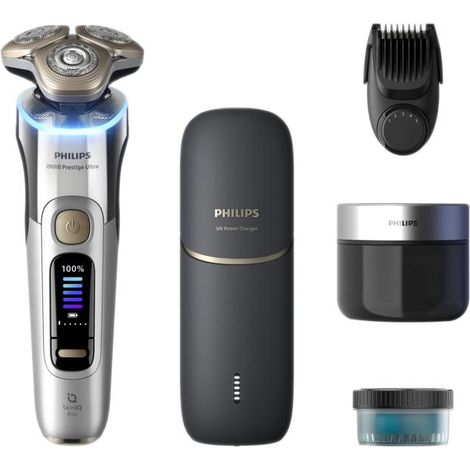 Rasoio elettrico Philips XP9404/46 Serie i9000 prestige ultra 100 % impermeabile con Skin IQ (1/5)