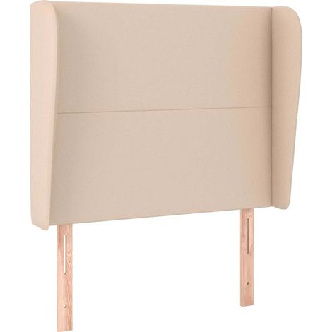 Maison Exclusive - Kopfteil mit Ohren Cappuccino-Braun 93x23x118/ (1/5)