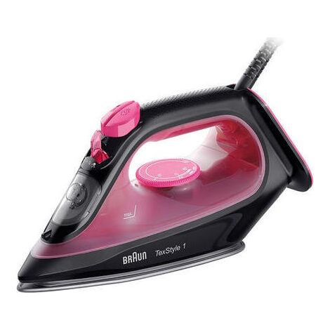 Plancha de vapor Braun TexStyle 1 SI1070PU violeta y negro (1/4)