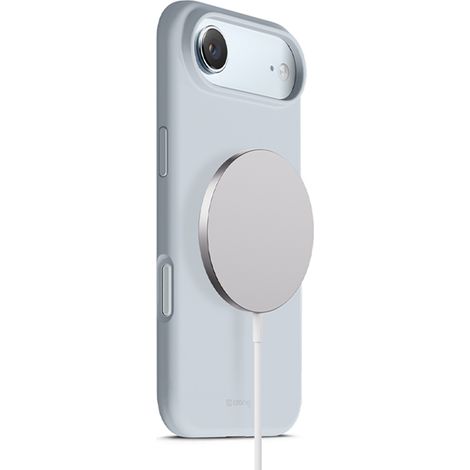 Cover magnetica Crong Color Cover - Custodia MagSafe per iPhone Air (Blu) (1/5)
