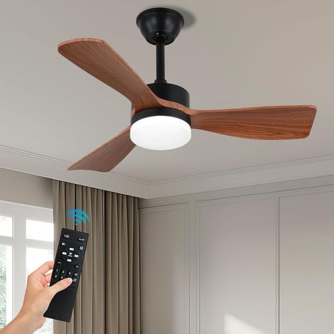 36 inch ceiling fan with lights, low profile ceiling fan with lighting mounting light, dimmable, reversible DC motor, ceiling fan for (1/5)