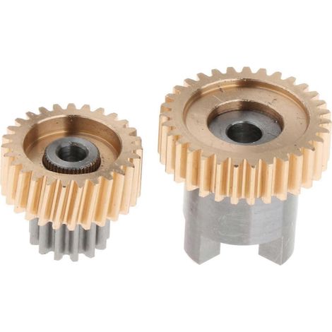 2 piezas de engranajes de motor, metal, ventana trasera, cortina de cristal para Porsche ( ) (1/5)