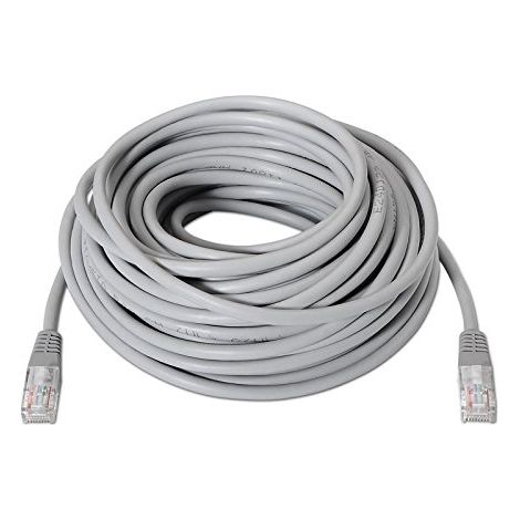 Latiguillo Categoría 5e UTP NANOCABLE 10.20.0130 Gris 30 m (1/4)