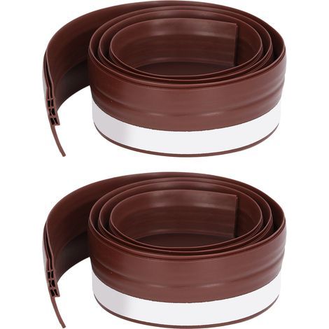pieces self-adhesive TPE door sealing strip under soundproof bottom weatherstripping (1/5)