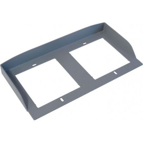 Visière de boîtier à encastrer pour 1 module x 2 CAME 60020530 (1/2)