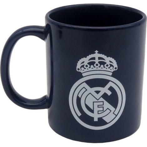 Real Madrid Keramikbecher in Geschenkbox, 325 ml, MG92-07RM, Marineblau (1/4)