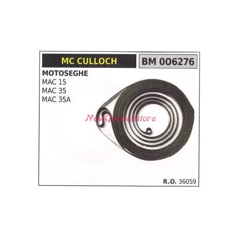 Molla avviamento MC CULLOCH motosega MAC 15 35 35A 006276