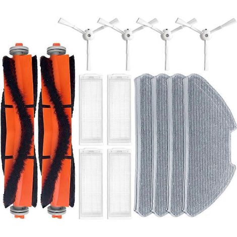 Accessoires pour aspirateur robot Xiaomi Mijia 2 Pro/Lite MJST1SHW MJSTL : filtre, brosse latérale principale, pièces détachées. (1/5)