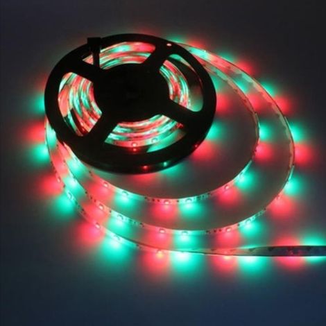 Bande LED flexible 5/10/20 m, barre lumineuse RGB à changement de couleur avec télécommande infrarouge (1/5)