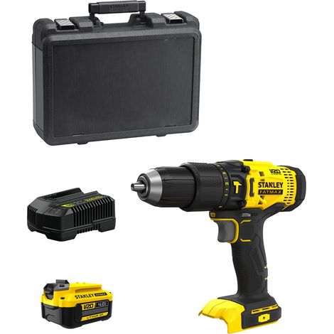 Schlagbohrschrauber STANLEY FatMax SFMCD711M1K (1 x 4,0 Ah + Ladegerät + Koffer)