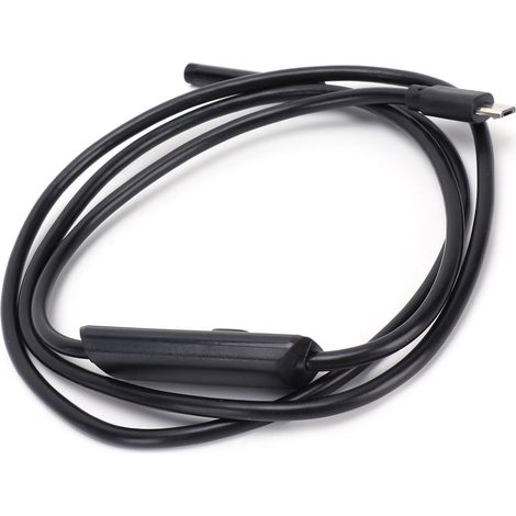 Caméra d'inspection HD USB 5,5 mm avec éclairage LED à gradation progressive 6 LED pour machines de canalisations industrielles