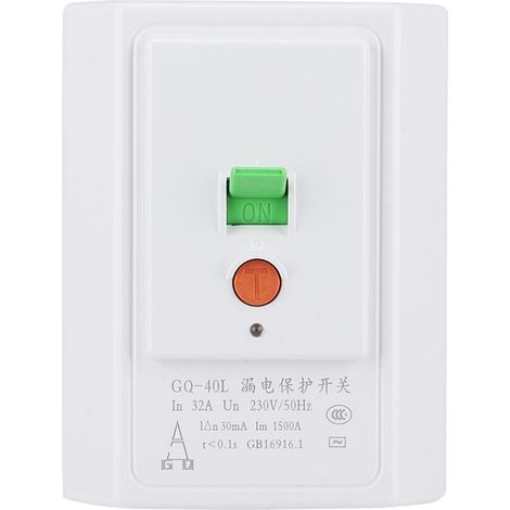 Disjoncteur Différentiel 32A 230V AC pour Systèmes de Climatisation (1/5)