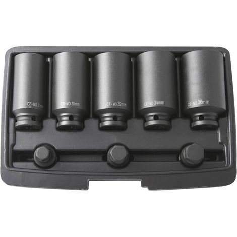 CLAS - Coffret douille-embouts choc 1/2" moyeux et cardans - OM 7069 - Ce produit de marque CLAS est neuf. (1/2)
