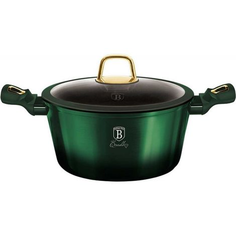Maceta Berlinger Haus de titanio de 28 cm, BH-6059, color esmeralda (1/5)