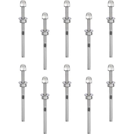 10 unités de câble de tension en acier inoxydable pour rampes d'escalier (1/5)