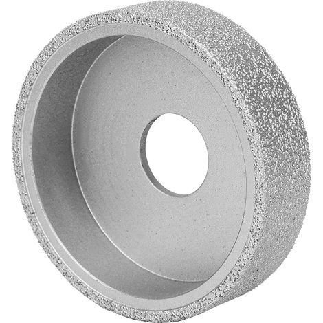 Meule diamantée brasée de 7,3 cm, meule plate pour pierre, marbre et céramique, 2,5 cm (1/5)