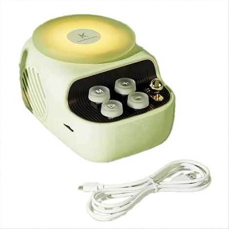 Mini haut-parleurs portables rétro sans fil Bluetooth Creativity, petit caisson de basses pour la maison ou le bureau, appareil d'aromathérapie (1/5)