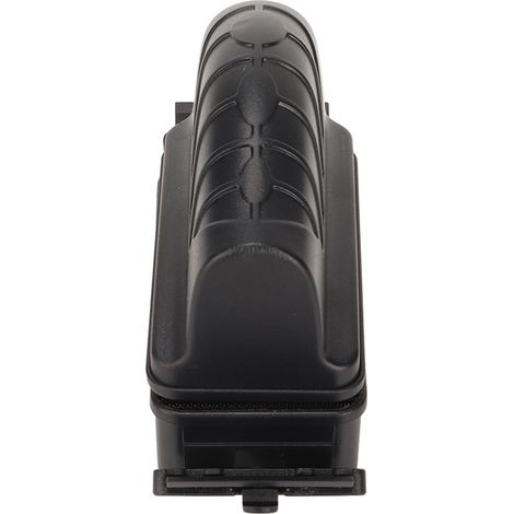 Brosse magnétique double lame pour aquarium, 4 fois plus puissante, à ventouse magnétique, grattoir à algues flottant pour verre, outil de nettoyage pour aquarium, noir (1/5)