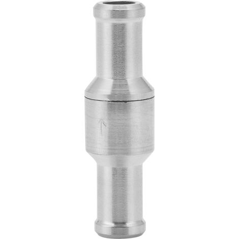 Clapet anti-retour 10 mm pour servofrein, valve unidirectionnelle en ligne, tuyau de dépression, valve en aluminium (1/5)