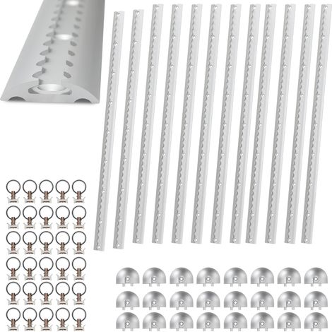 BINARIO D'ARRIMENTO 8×1M. Set di binari. Alluminio. Arrimage di carica (1/5)
