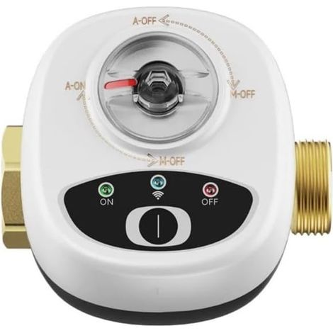 Contrôleur de Vanne Intelligent Zigbee, Vanne à Boisseau Sphérique, Télécommande par Application, Vanne D'Eau Étanche IP65, Fonctionne pour, DN15 (1/5)