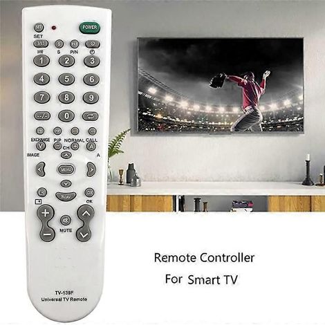 Universelle TV-Fernbedienung TV-139F Multifunktionale Fernbedienung Intelligenter Fernbedienungs-Ersatz (1/4)