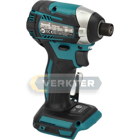 Makita – Visseuse à chocs 18V – Couple max 165Nm – Moteur Brushless – Pour vissage rapide en série – Compatible avec batteries 2.0Ah